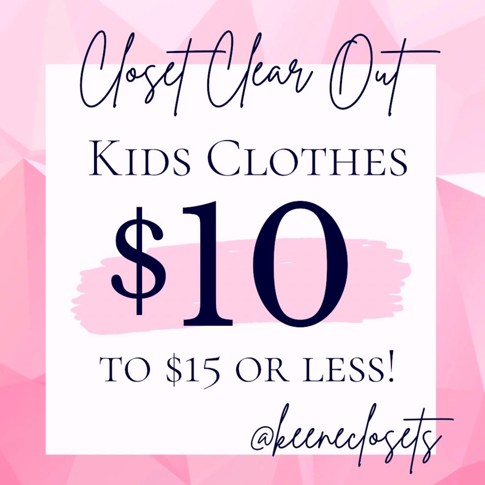 $10 SALE 🔴 Kids Clothes, Girls Dresses, Shoes, Top Lots BUNDLE & Save Even More